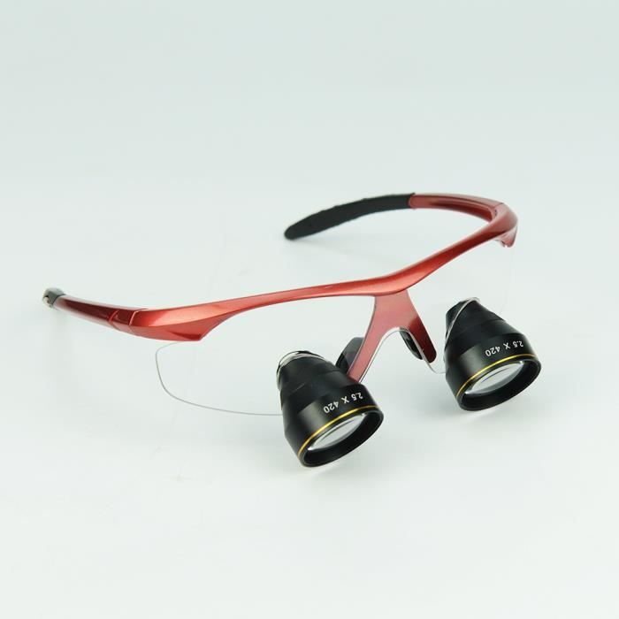 Loupes Binoculaires Dentaires 3.5x - Distance De Travail 320mm Ou 420mm - Pour Chirurgie/Soins