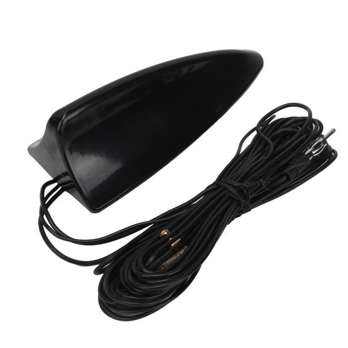 Antenne Voiture Style Aileron De Requin - Universelle Pour BMW, Toyota, Audi... - Plastique ABS - Noir