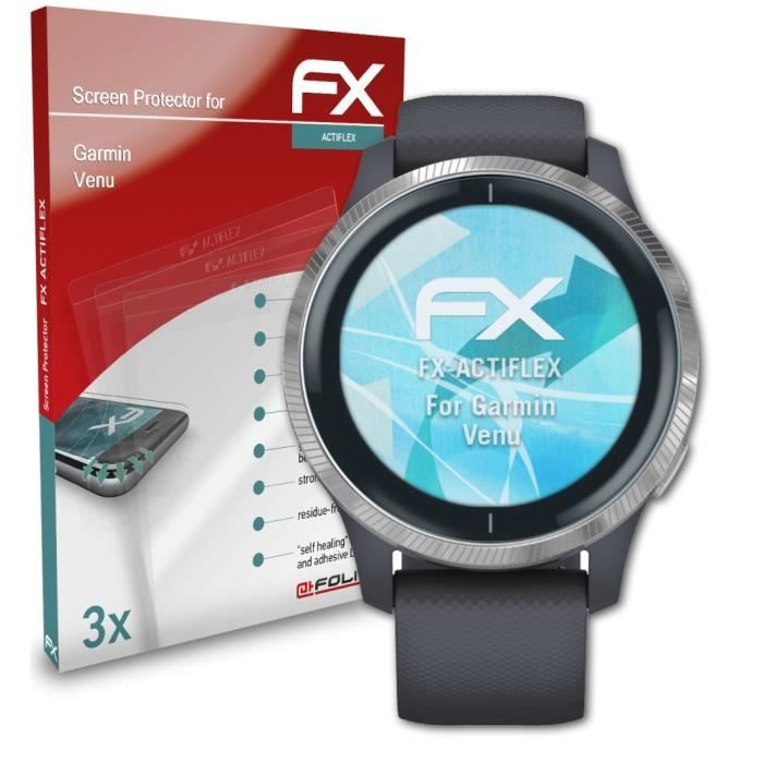 atFoliX Protecteur d'écran compatible avec Garmin GNX Wind