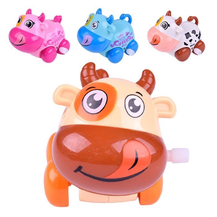 Horloge De Dessin Anime Bebe Liquidation Jouets Enfants En Cours D Execution Vache En Plastique Achat Vente Jeu D Apprentissage Cdiscount