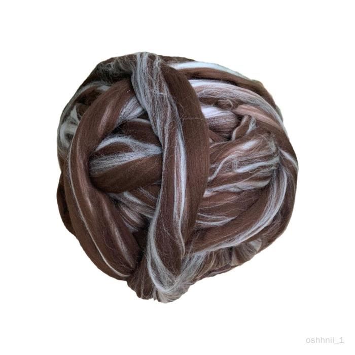 Laine épaisse Tubulaire 500 G (25 M) - Pour Tricot Et Crochet, Projets DIY (coussin, Couverture, Niche Chat)