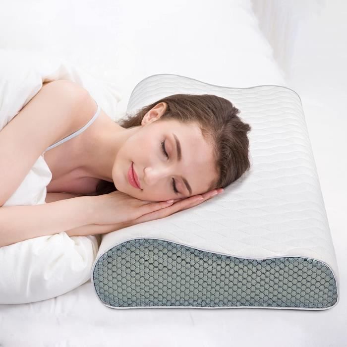 Hauteur réglable 3D Taille Support Oreiller de sommeil pour lit