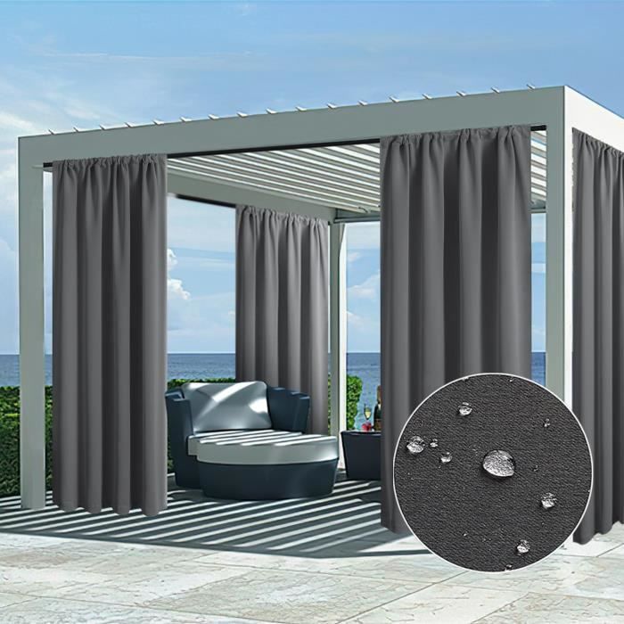 Rideaux Impermeables Pour Pergola