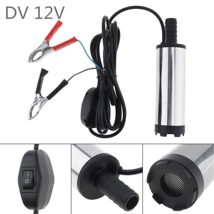 12v Alliage Daluminium Pompe Submersible Pompe à Huile Pour Pompe à Eau électrique De Voiture