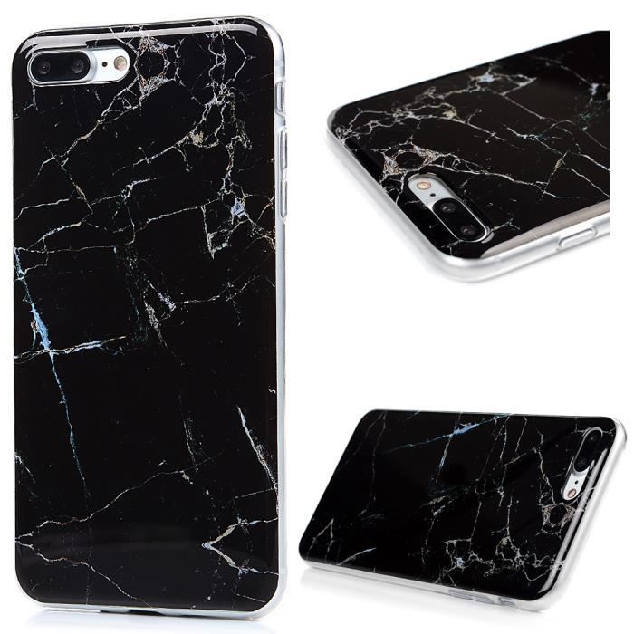 Coque Gel Souple Transparente Pour IPhone 8 Plus - Marque NOVAGO, Protection Légère, Neuve