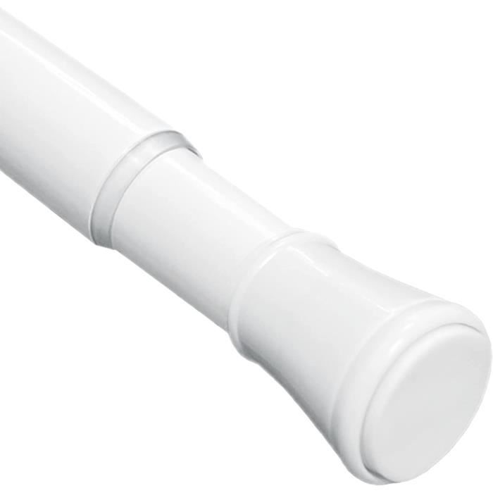 Tringle à Rideau De Douche Sans Percage ALLisWE - Extensible 90-160cm Pour Salle De Bain