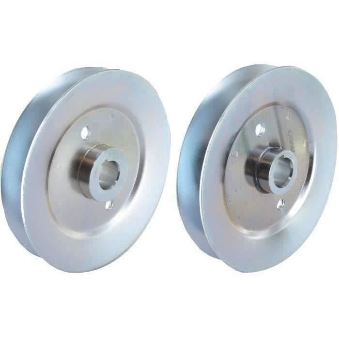 Poulie de palier adaptable pour tondeuses Castelgarden - Remplace origine: 25601549/0