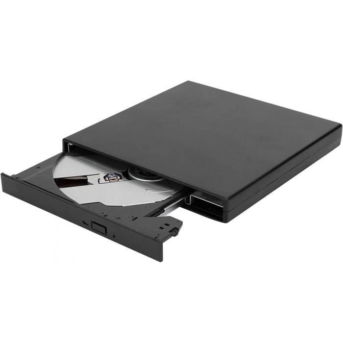 Lecteur Optique de Pilote de CD DVD Externe USB2.0,graveur de DVD Portable  pour Ordinateur de Bureau Portable,pour WIN98-ME-2[~1041]