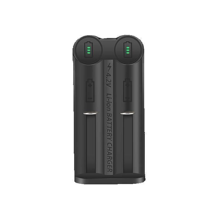 Chargeur Rapide MX2 pour Accu cigarette électronique 18650 / 21700 Fonction  
