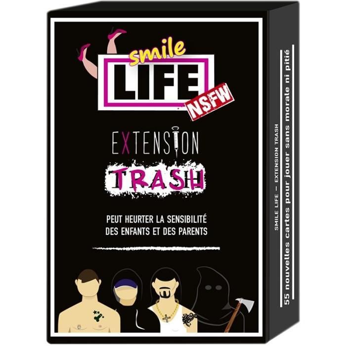 Jeu de société - Smile life - extension trash