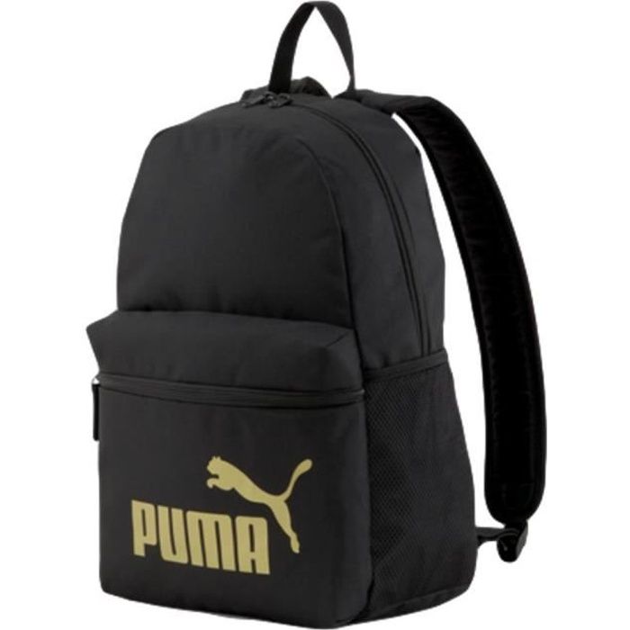 Puma Phase Backpack - Black / Gold