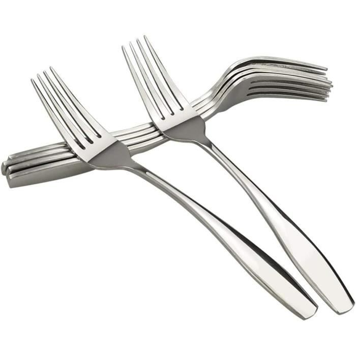 Lot De 6 Fourchettes à Crustacés Fackelmann En Acier Inoxydable - Neuf Sous Blister