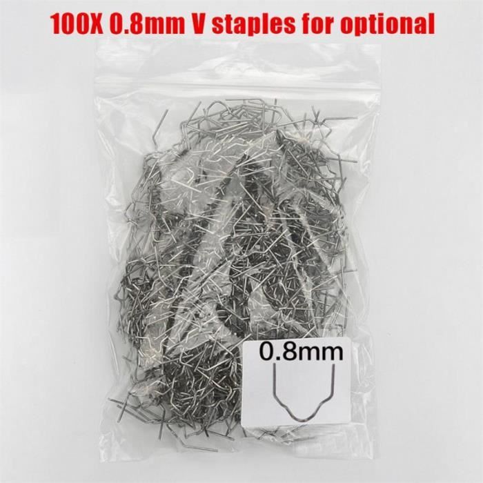 QUARKZMAN 100 Agrafes Crocodile Plastique - Forme U - Pour Linge, Chemises, Chaussettes