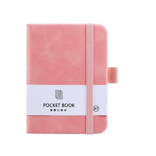 YDHfdc 4 Pièces Mini Carnet De Poche A7 Cuir Couverture Rigide - Idéal Pour Notes Et Voyages