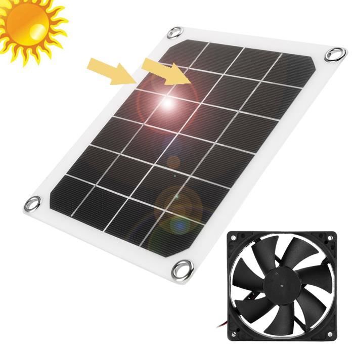 Ventilateur d'extraction portatif de panneau solaire pour des toits de