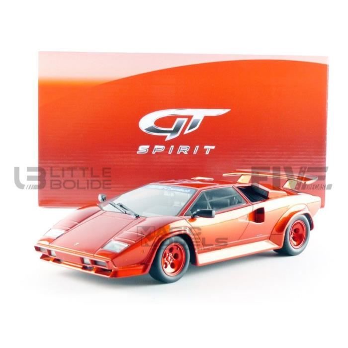 Voiture Miniature De Collection Gt Spirit 1 18 Lamborghini Koenig Countach Specials Twin Turbo Rouge Gt134 Achat Vente Vehicule Circuit Cdiscount