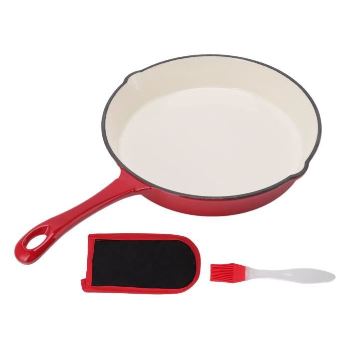 Poêle à Crêpes Double Face Cikonielf - Revêtement Céramique Antiadhésif, Diamètre 19.3cm
