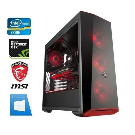PC Gamer I7 9700K Watercooling GeForce GTX 1070 8GO 16GO RAM