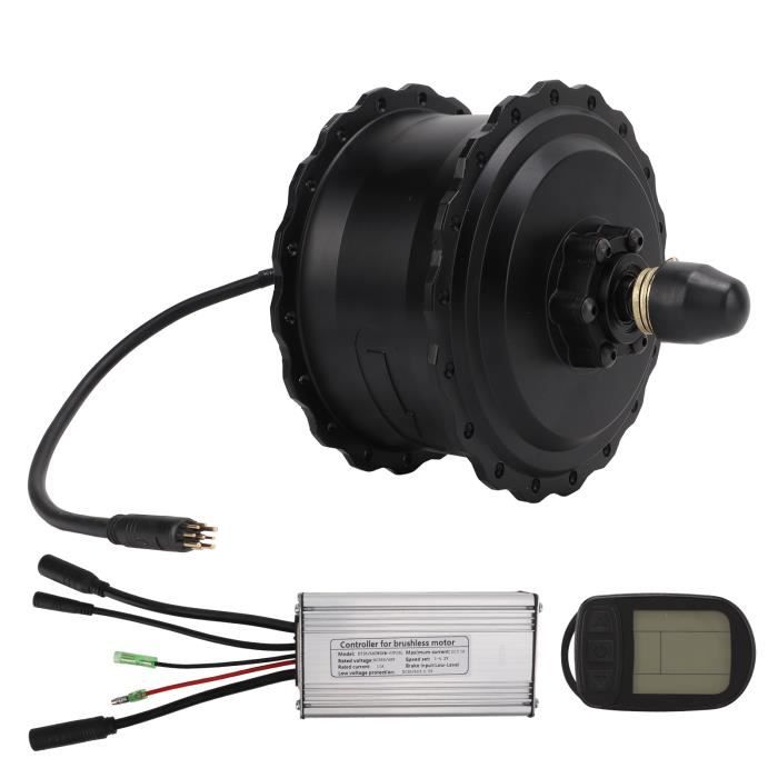 Contrôleur de moteur 36 V 48 V 1000 W 38 A pour conversion de vélo électrique, contrôleur à double entraînement, panneau d'affichage P3H pour guidon de 22,2 mm, modification DIY Contrôleur de moteur 36 V 48 V 1000 W 38 A pour conversion de vélo électrique, contrôleur à double entraînement, panneau d'affichage P3H pour guidon de 22,2 mm, modification DIY