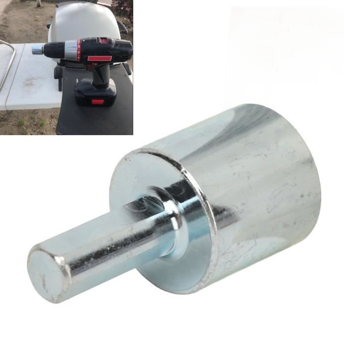 Adaptateur Perceuse Pour Douille De Cric - Multi-Angles, Anti-Rouille, Acier Vanadium - 7x2.9x2.5 Cm