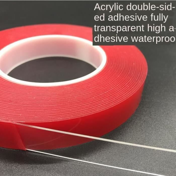 Bande Adhésive Double Face Pour Vêtements – Transparent, Résistant à La Transpiration – 16 Mm X 5 M – Pour Décolletés, Cols, Robes
