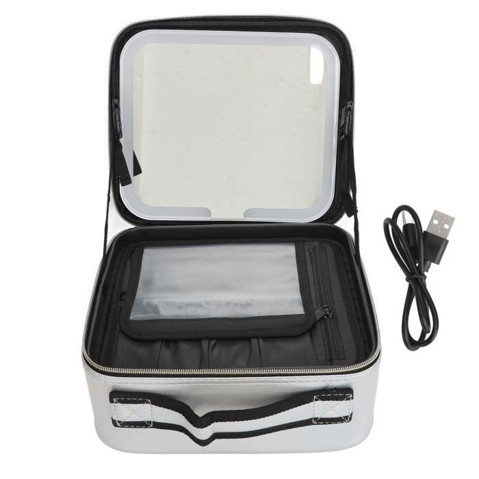 Trousse Maquillage avec Miroir LED Voyage | Miroir France