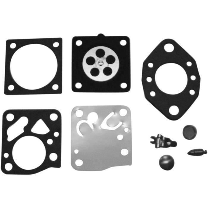 Kit réparation membranes et joints carburateur adaptable TILLOTSON pour carburateur HU monté sur DOL