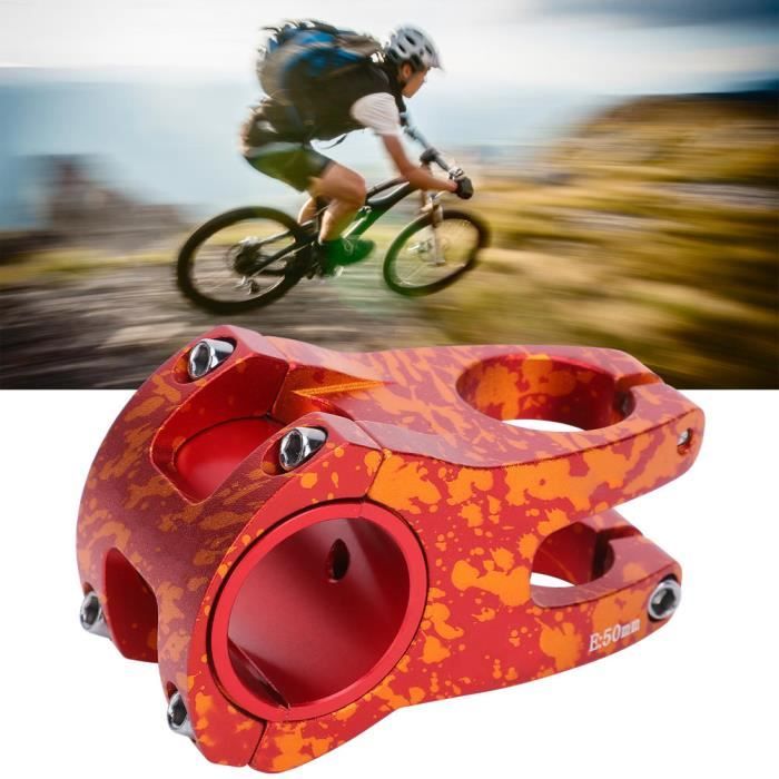 Yusheng Potence de vélo pour guidon, tiges en alliage d'aluminium pour le cyclisme | Potence de guidon durable pour vélos de 31,8/25,4 mm, vélo de route, accessoires de VTT