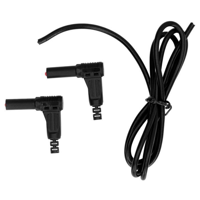 Cordon Test Prise Banane 4mm - Kit Sonde Multimètre - Pour Tests électriques