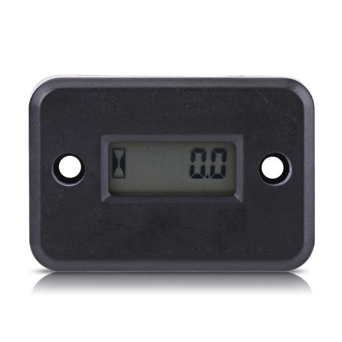 Jauge D'Heures Numérique 24V Compteur D'Horomètre Ronde Pour Bateau Voiture Camion - 12-36V