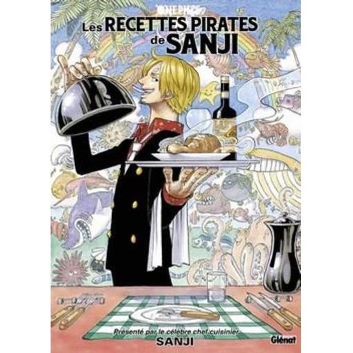 livre one piece les recettes pirates de sanji achat vente livre parution pas cher cdiscount