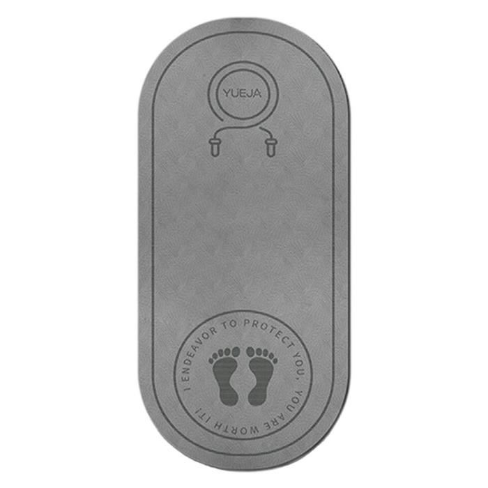 Tapis De Saut Rond 80cm Épais 8mm - Antidérapant, Silencieux, Pour Corde à Sauter à Domicile