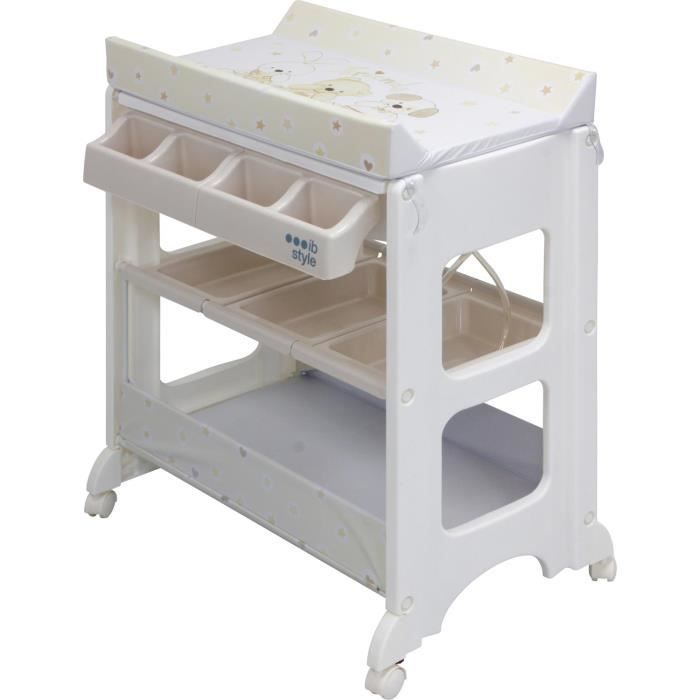 Ib Style Table A Langer Avec Baignoire Friends Achat Vente
