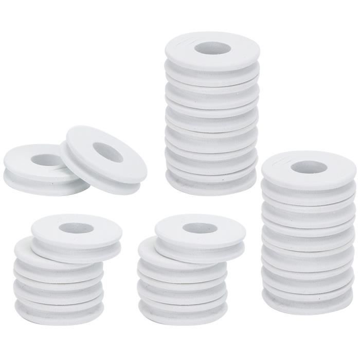 Lot De 4 Enrouleurs De Ligne De Pêche – Bobines Pratiques Pour Ranger Et Protéger Ton Fil, Adaptables à La Plupart Des Cannes