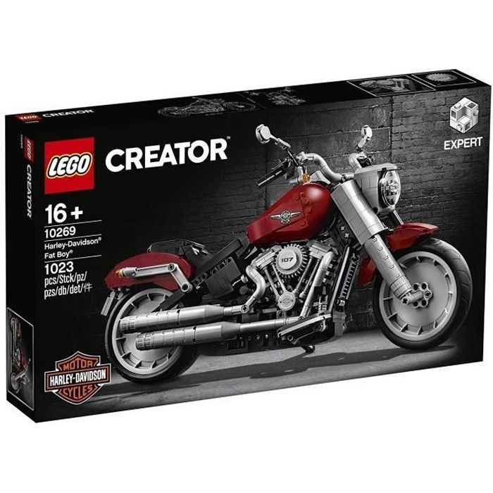 Lego Creator - Harley Davidson - Fat Boy - 1023 pièces - 16 ans - Jouet Reconditionné - Lego reconditionné disponible sur Cdiscount Seconde Vie