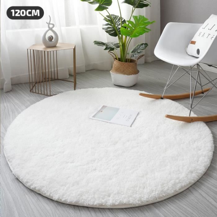 GGoty Tapis de sol rond antidérapant pour chaise à roulettes