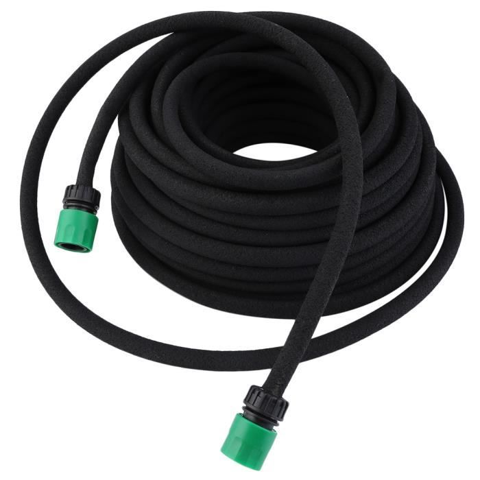 13mm 30m Tuyau D Arrosage Automatique De Hydroponique Tuyau D Alimentation D Irrigation Noire Achat Vente Tuyau Buse Tete 13mm 30m Tuyau D Arrosage Cdiscount