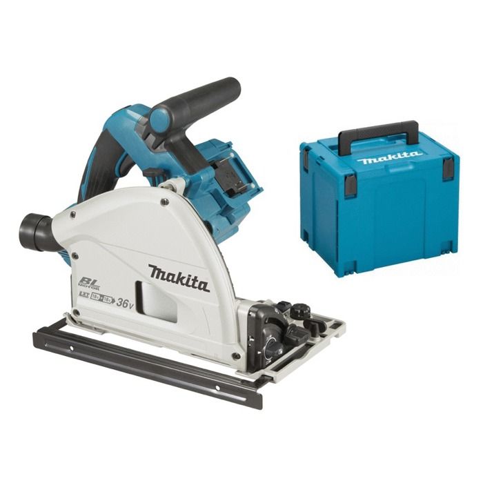 Scie plongeante 36V (sans batterie ni chargeur) + coffret MAKPAC 4 - MAKITA - DSP600ZJ