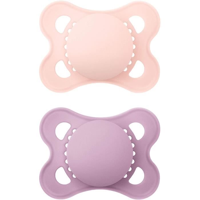 Mam Original Lot De 2 Tetines Symetriques Et Orthodontiques Pour Bebe En Silicone Skinsoft 0 2 Mois Cdiscount Puericulture Eveil Bebe