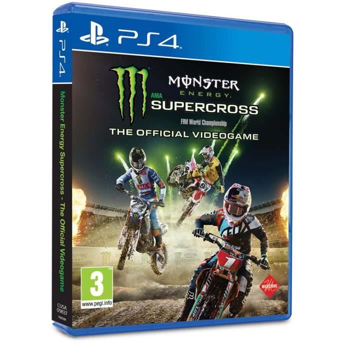 Milestone Monster Energy Supercross PS4