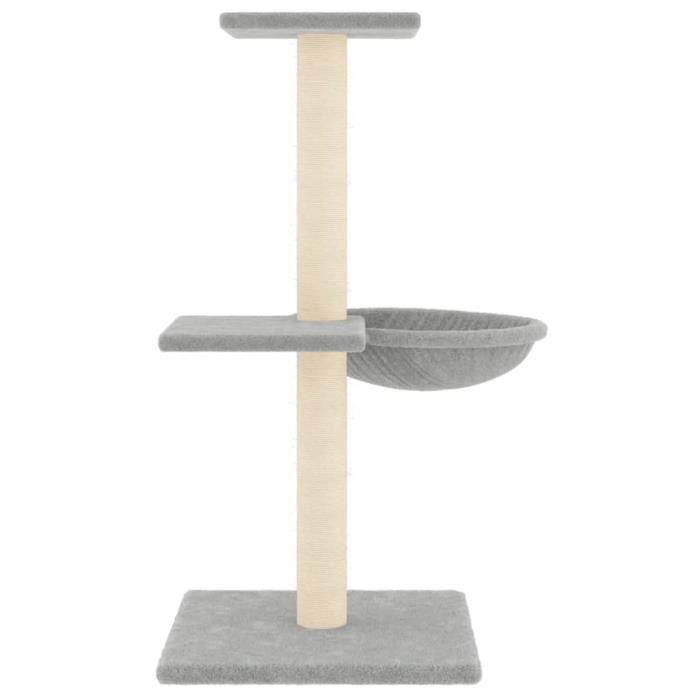 Meilleurs prix pour Arbre à chat - MOTHINESSTO - YY00298 - Gris clair - Bois d'ingénierie - 72 cm
