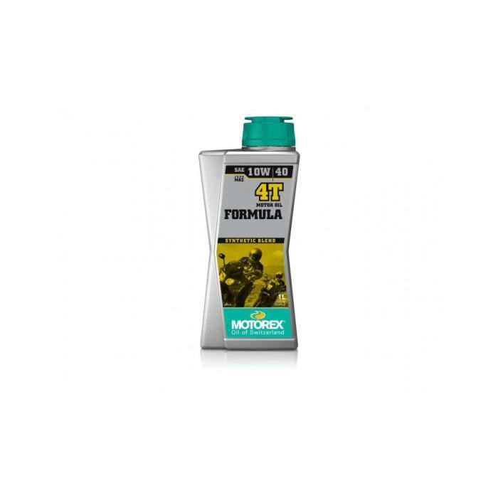 MOTOREX - Huile Moteur Formula 4T 10W40 semi-synthétique 1L