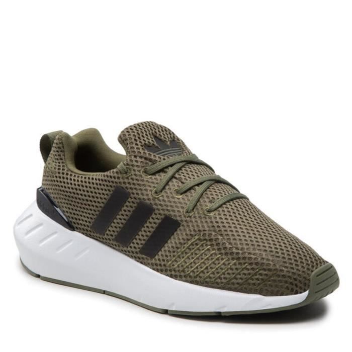 Chaussures de Running ADIDAS Swift Run 22 Olive pour Enfant et