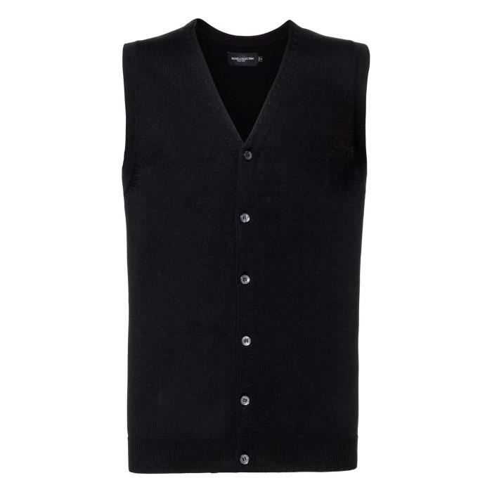 Russell Gilet Sans Manche Homme Noir Noir Cdiscount Pret A Porter