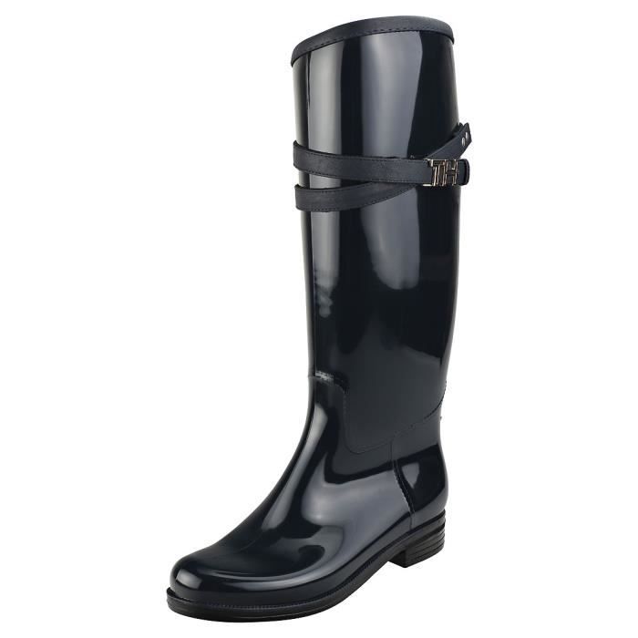 botte caoutchouc tommy hilfiger
