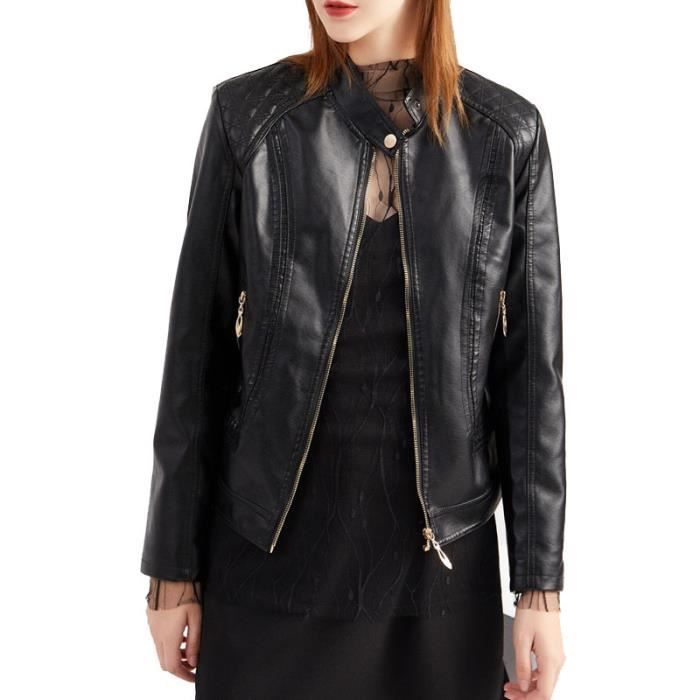 Veste bomber hotsell cuir femme