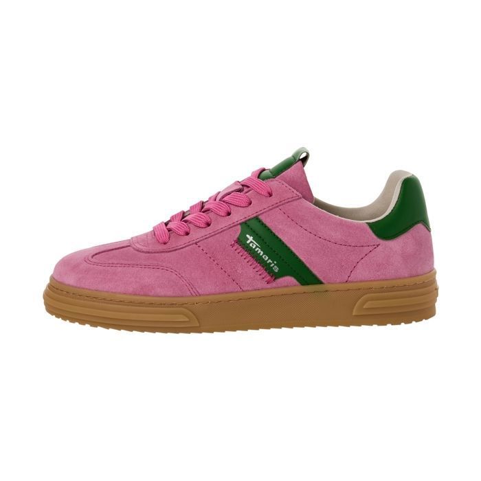 tamaris Basket Basse Cuir Tamaris - Rose