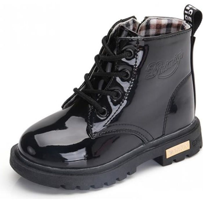 Bottines online noires fille
