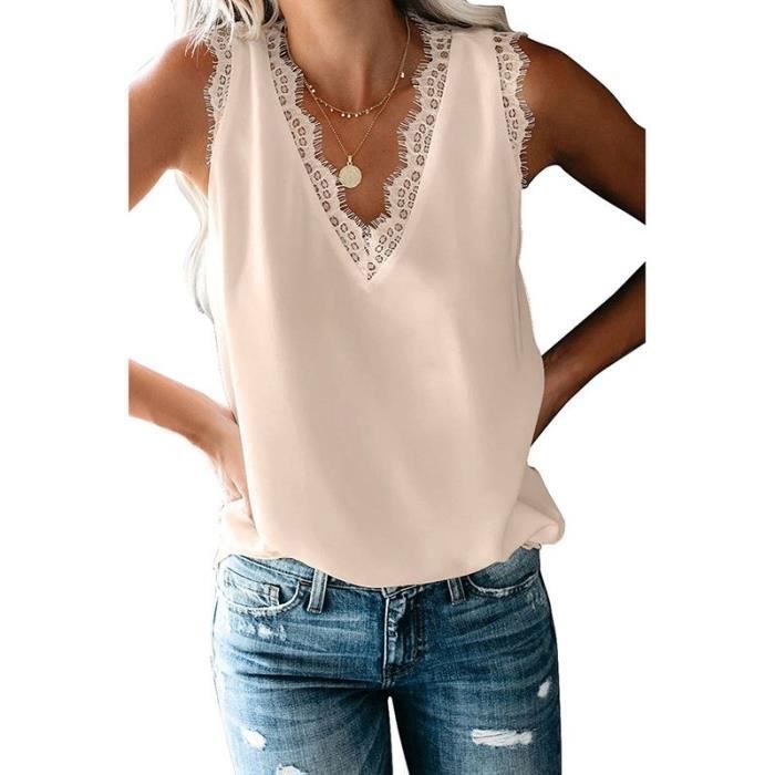 Débardeur femme on sale dentelle