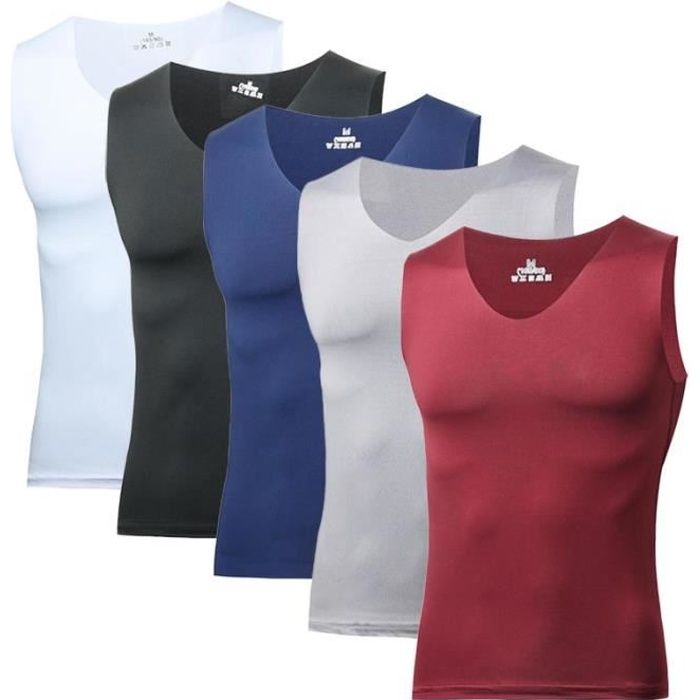 Debardeur col v homme store